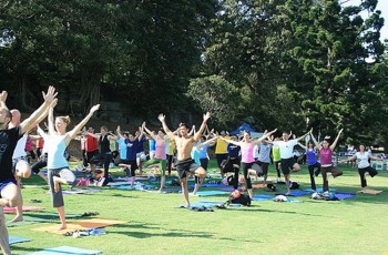 yoga al parco